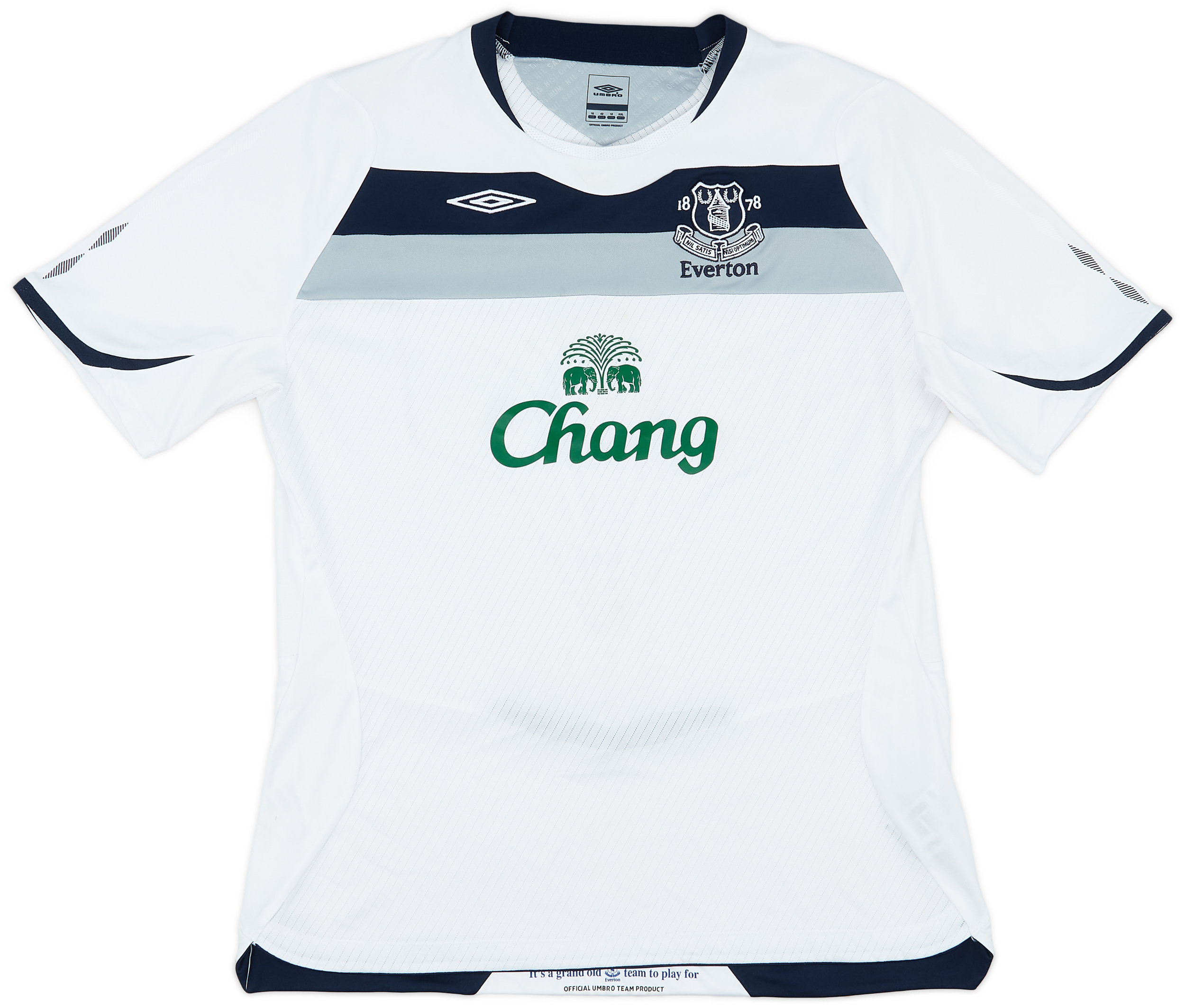Everton 2008-09 Auswärtstrikot