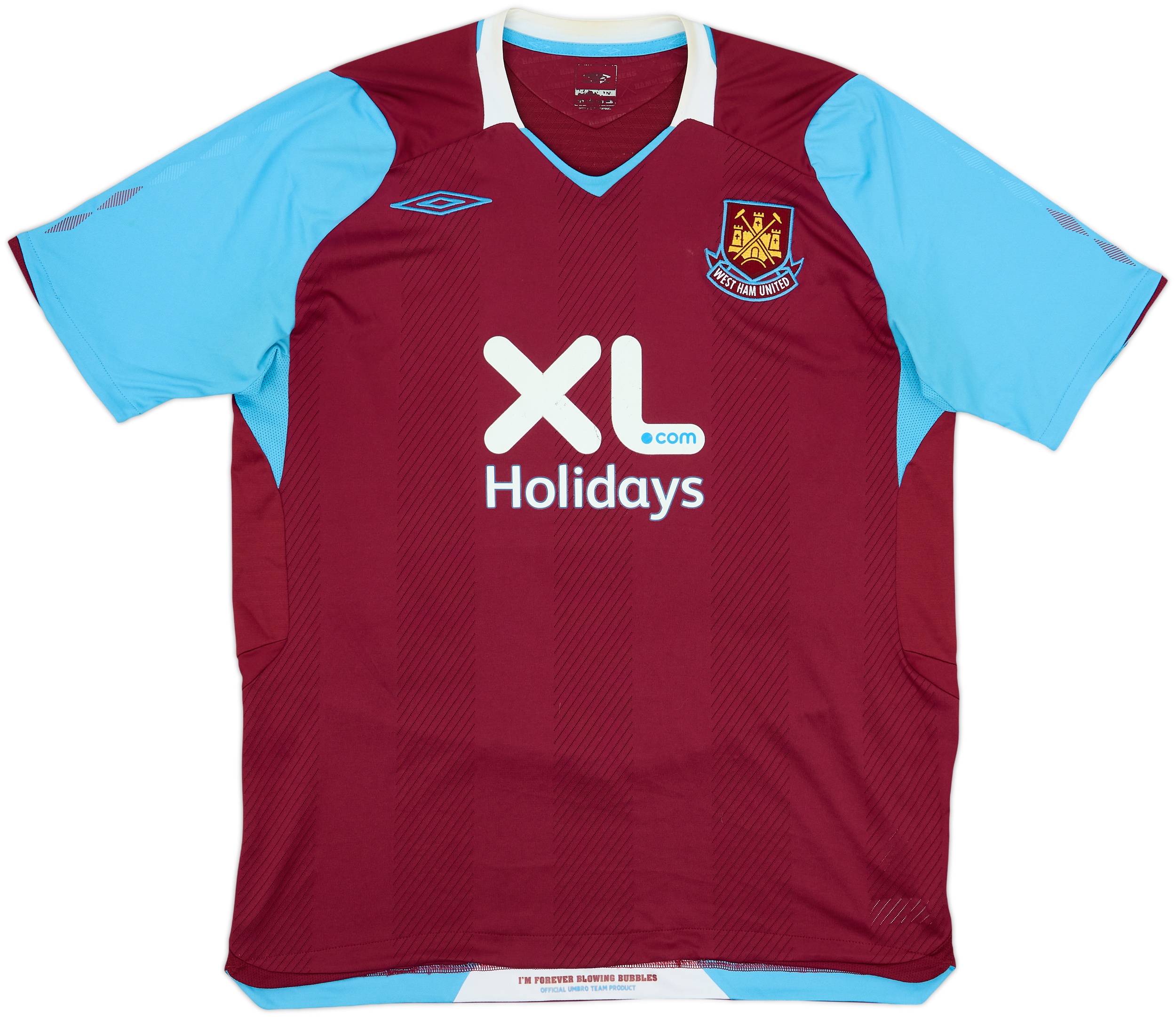West Ham 2008-09 Heimtrikot