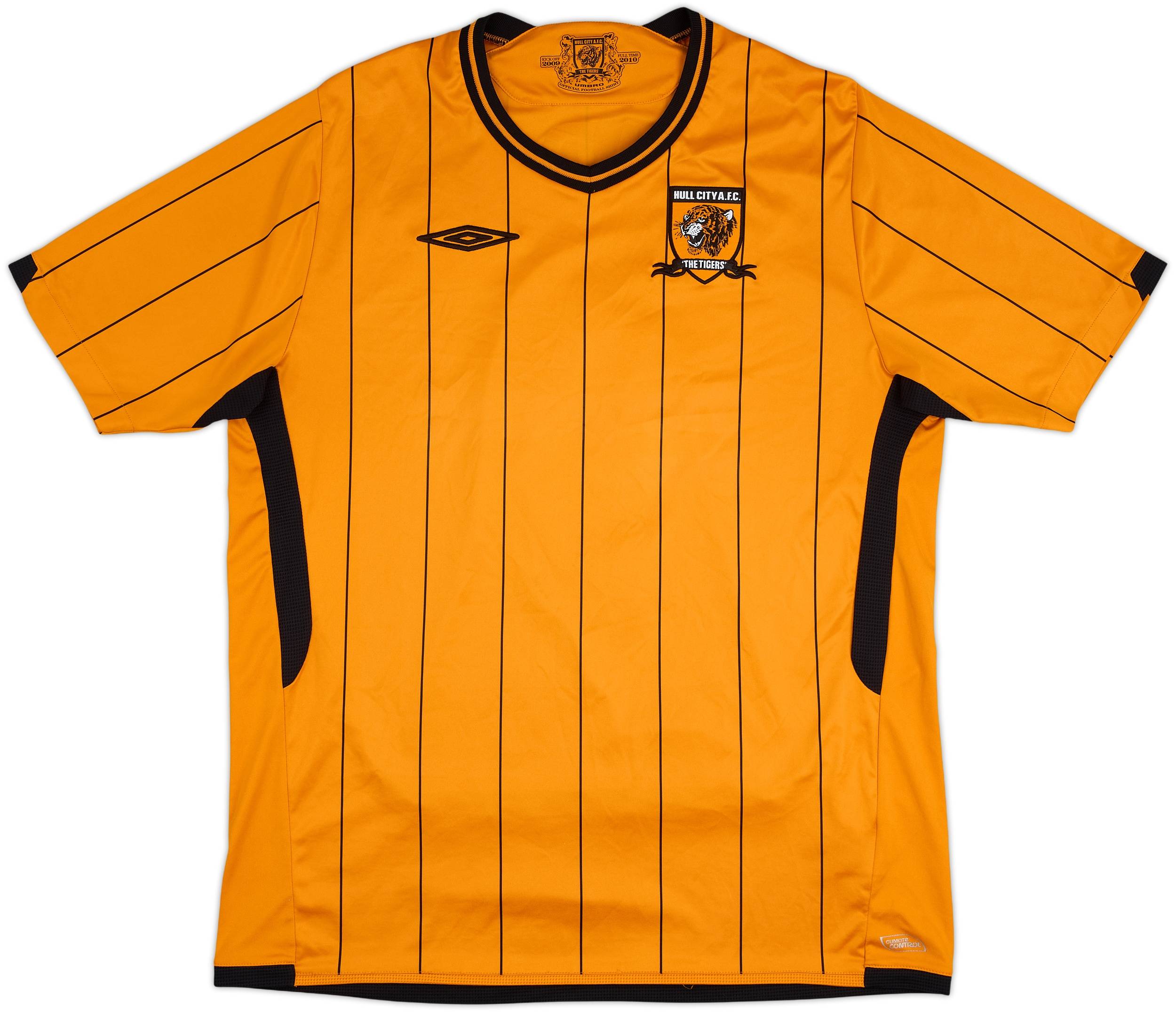 Hull City 2009-10 Maillot domicile