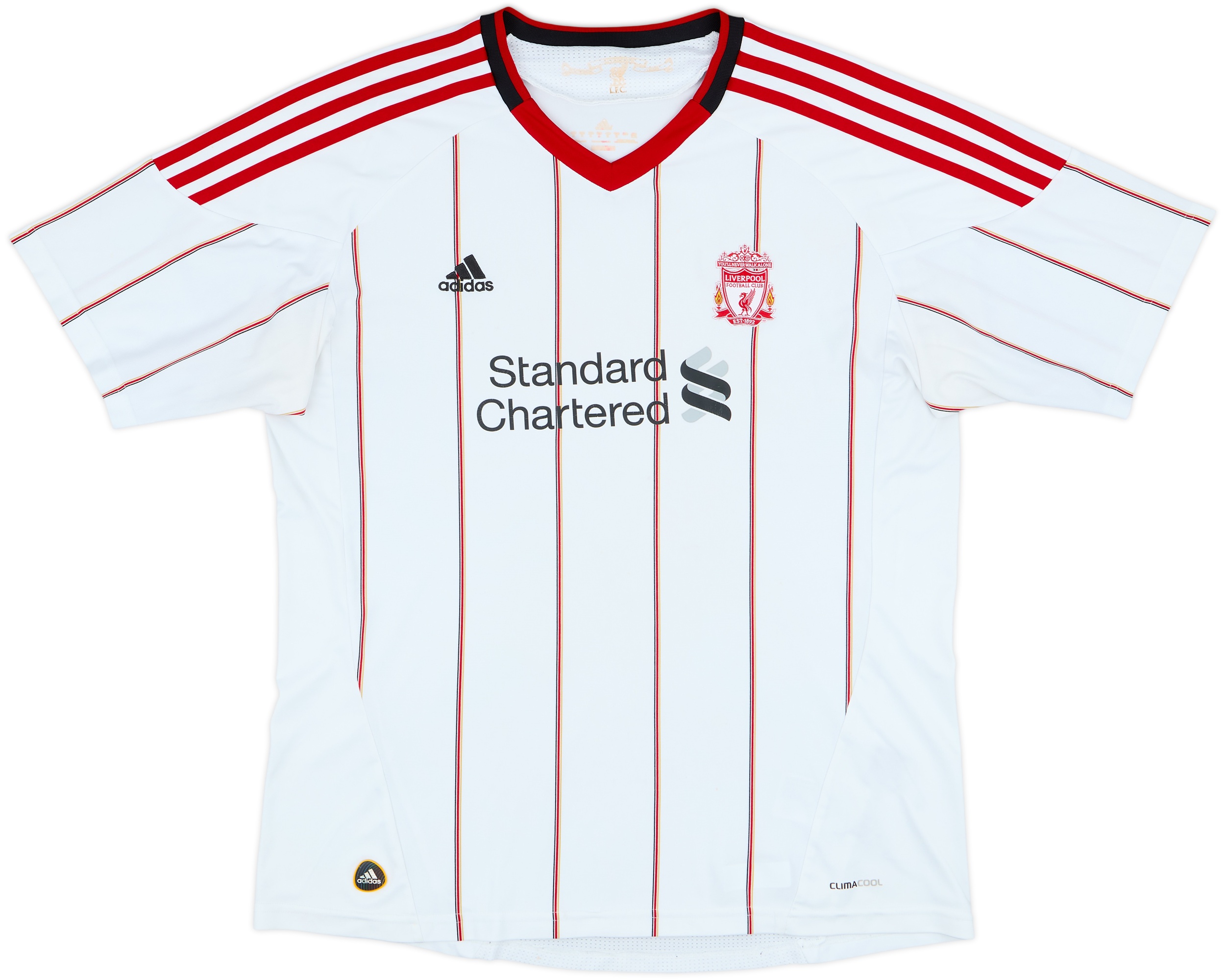 Liverpool 2010-11 Maillot extérieur
