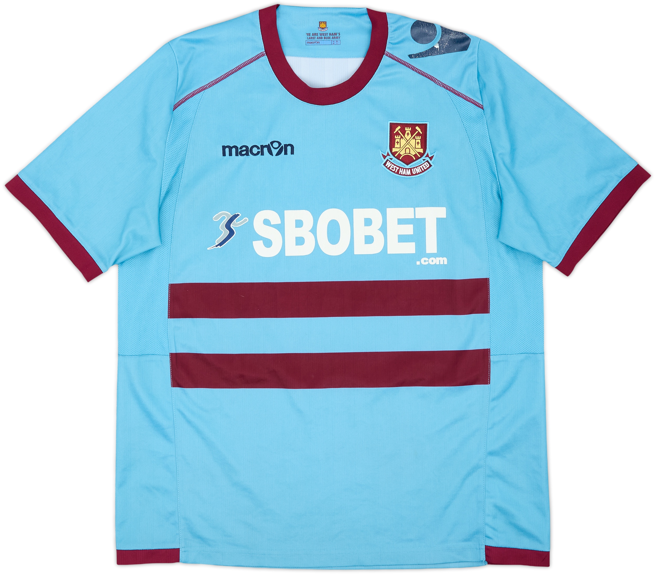 West Ham 2011-12 Auswärtstrikot