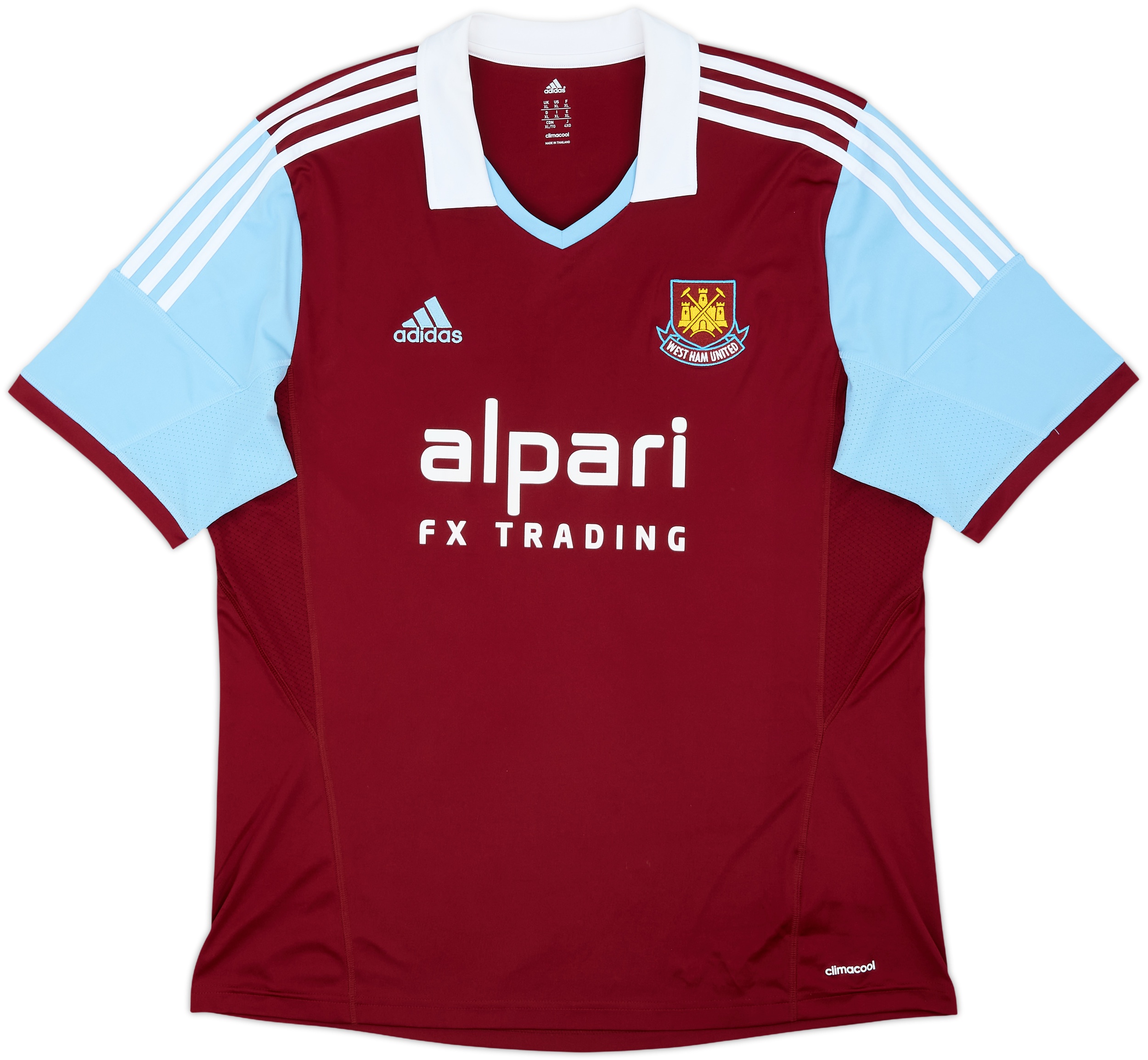 West Ham 2013-14 Heimtrikot
