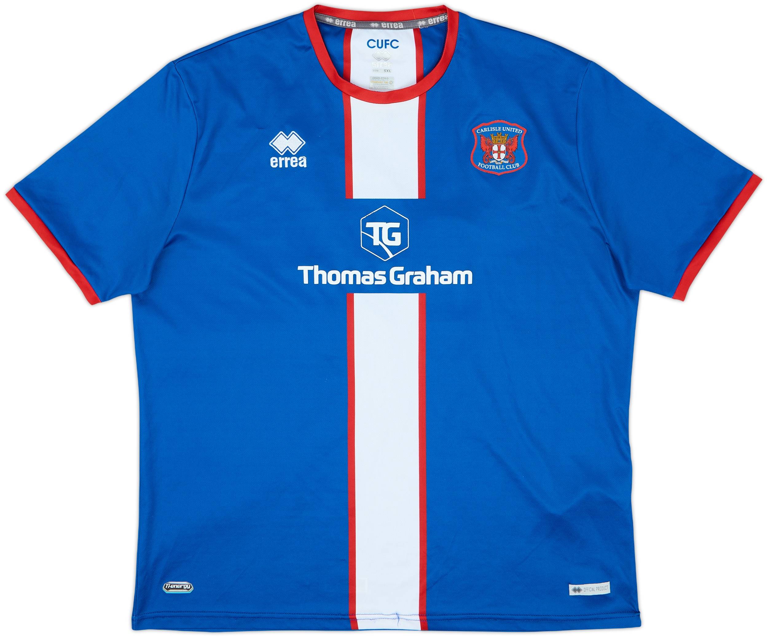 Carlisle 2021-22 Heimtrikot