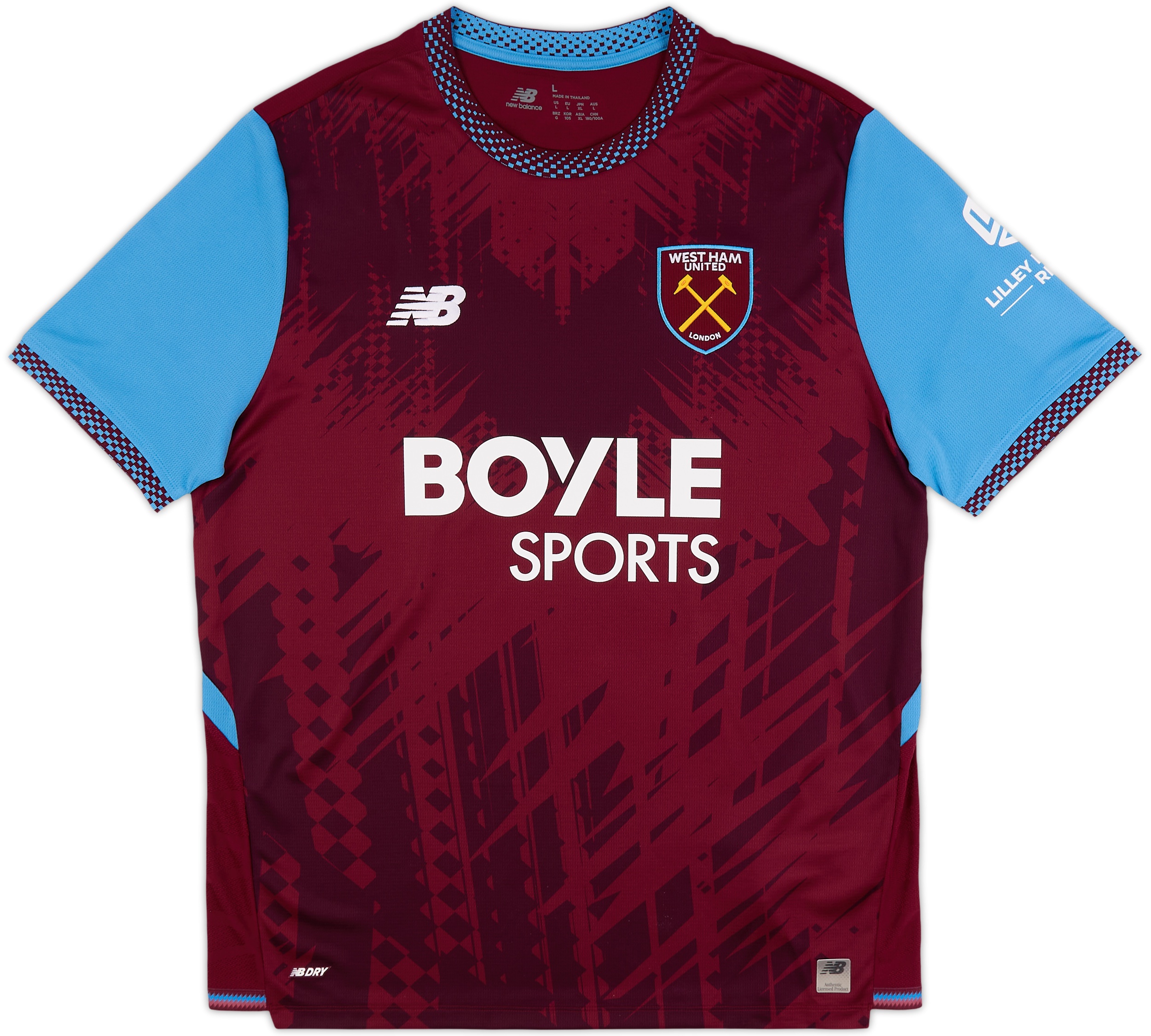 West Ham 2026-27 Heimtrikot